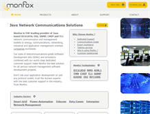 Tablet Screenshot of monfox.com